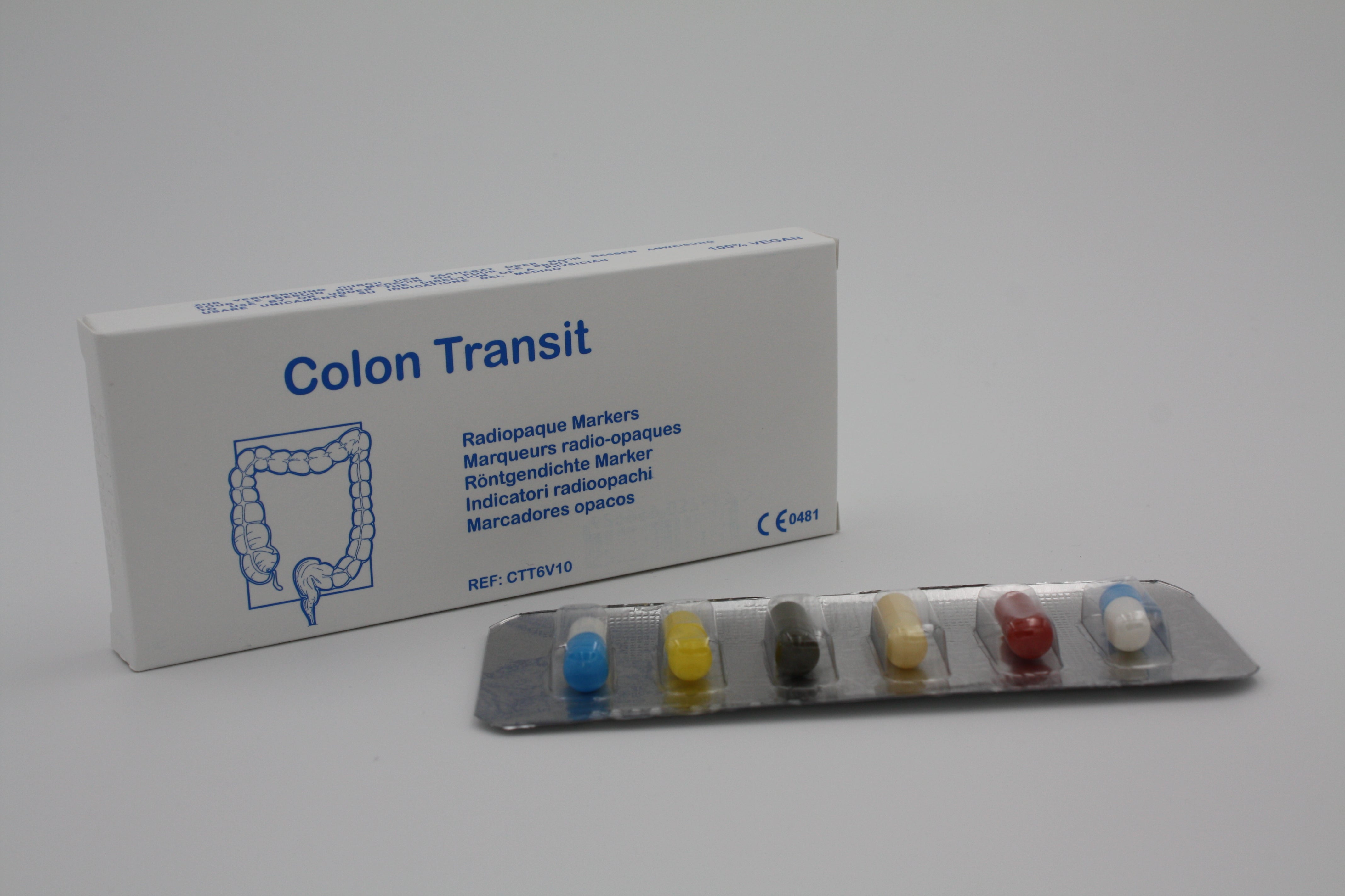 Colon Transit -
Radiopaque markers
